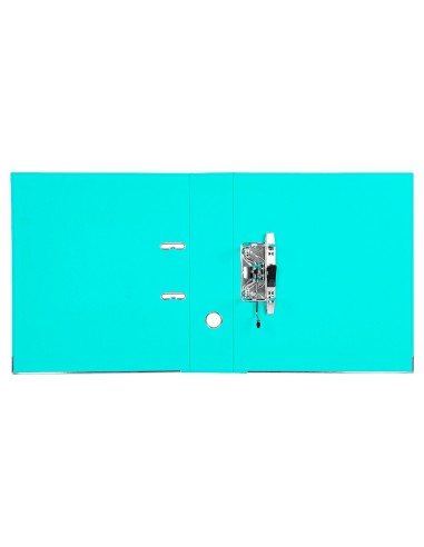 ARCH.PAL.LIDERPAPEL C.FORRADO DIN A4 VERDE CLARO C/RADO LOMO 75 MM