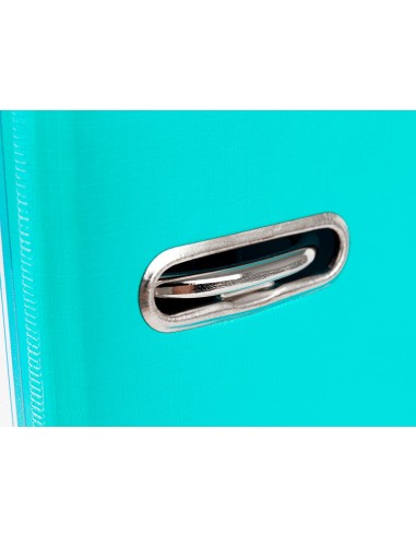 ARCH.PAL.LIDERPAPEL C.FORRADO DIN A4 VERDE CLARO C/RADO LOMO 75 MM