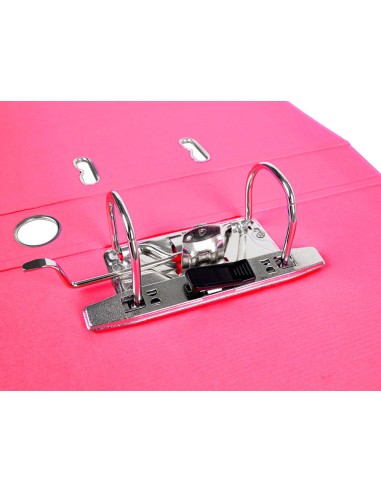 ARCHIVADOR ESTRECHO PALANCA DOCUMENTA A4 PVC RADO LOMO 52MM ROSA