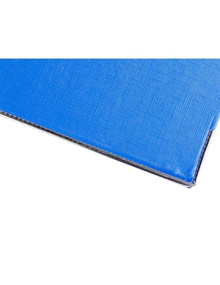 ARCHIVADOR ESTRECHO PALANCA DOCUMENTA FL PVC RADO LOMO 52MM AZ.