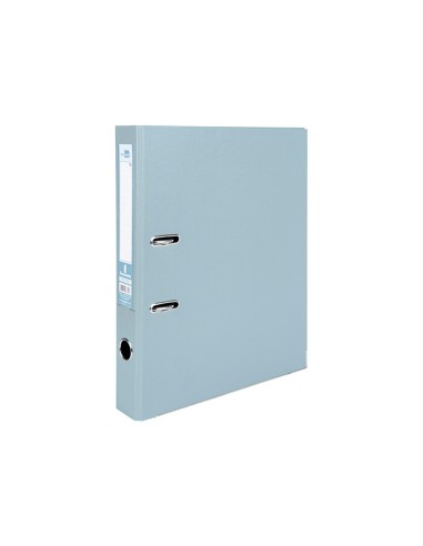ARCHIVADOR ESTRECHO PALANCA DOCUMENTA FL PVC RADO LOMO 52MM GRIS