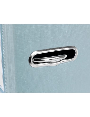 ARCHIVADOR ESTRECHO PALANCA DOCUMENTA FL PVC RADO LOMO 52MM GRIS