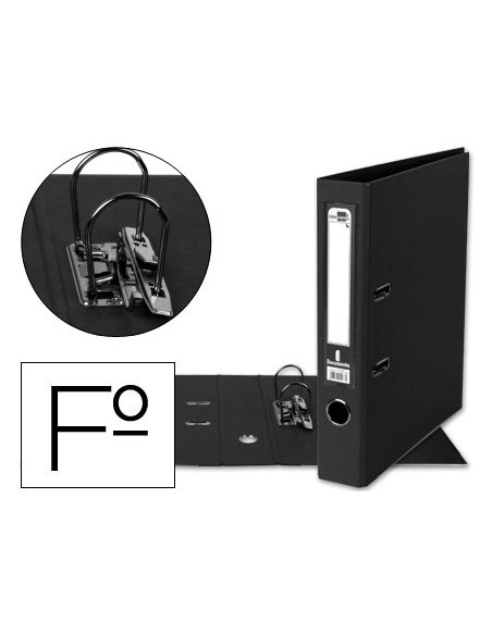 ARCHIVADOR ESTRECHO PALANCA DOCUMENTA FL PVC RADO LOMO 52MM NG.