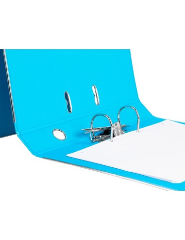 ARCHIVADOR ESTRECHO PALANCA DOCUMENTA FL PVC RADO LOMO 52MM CEL.