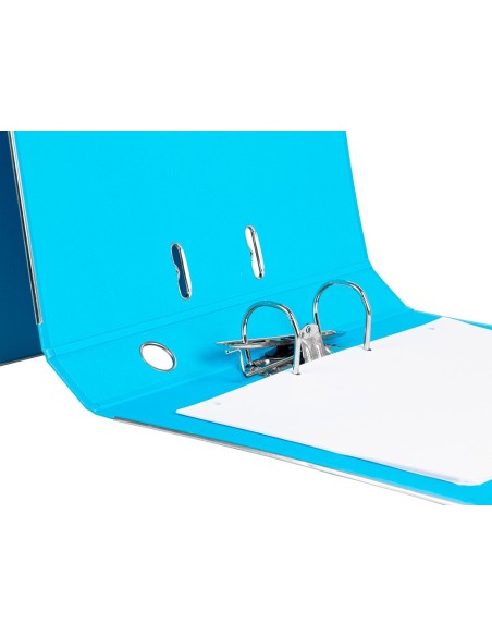 ARCHIVADOR ESTRECHO PALANCA DOCUMENTA FL PVC RADO LOMO 52MM CEL.