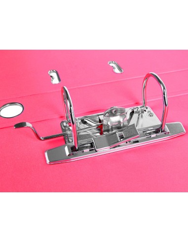 ARCHIVADOR ESTRECHO PALANCA DOCUMENTA FL PVC RADO LOMO 52MM ROSA