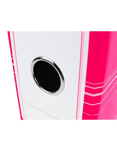 ARCH.PALANCA  EL A4 FILING SYSTEM FORRADO SIN RADO L.80MM ROSA