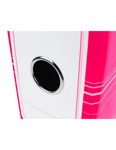 ARCH.PALANCA  EL A4 FILING SYSTEM FORRADO SIN RADO L.80MM ROSA