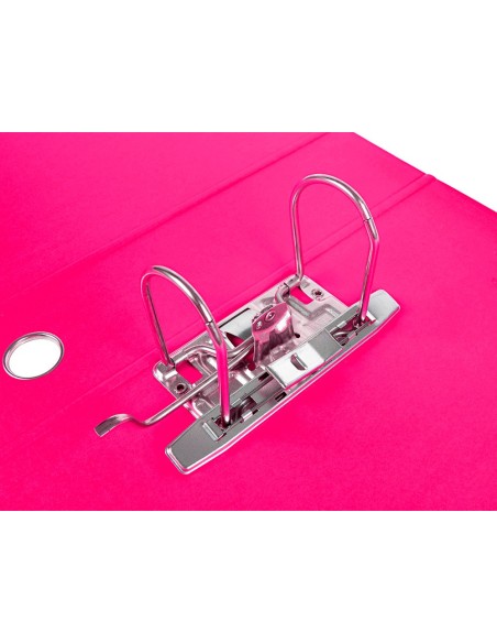 ARCH.PALANCA  EL A4 FILING SYSTEM FORRADO SIN RADO L.80MM ROSA