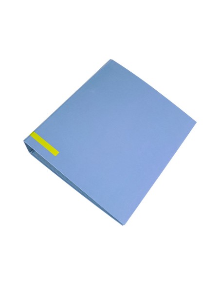 ARCHIVADOR PALANCA A4 FORRADO SIN RADO LOMO 80MM CEL.