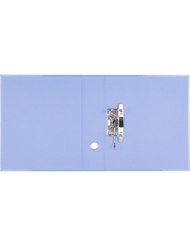 ARCHIVADOR PALANCA A4 FORRADO SIN RADO LOMO 80MM CEL.