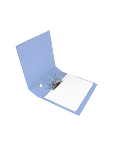 ARCHIVADOR PALANCA A4 FORRADO SIN RADO LOMO 80MM CEL.