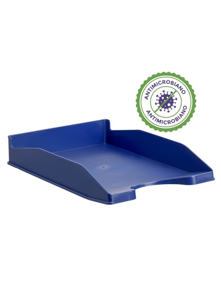BANDEJA ARCHIVO 2000 ANTIMICROBIANA PLAST.AZ. APILABLE 3 POSICIONES