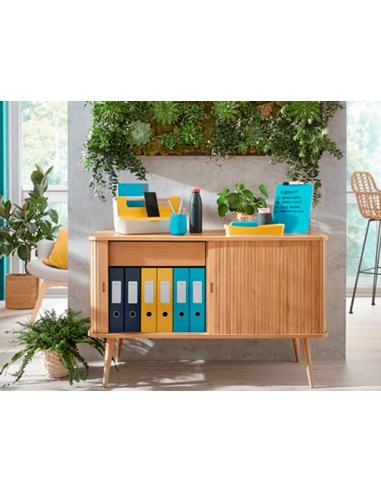 BANDEJA PLAST.LEITZ COSY GRIS 274X62X391MM