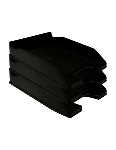 BANDEJA SOBREM.PLASTICO Q-CON.NEGRO OPACO