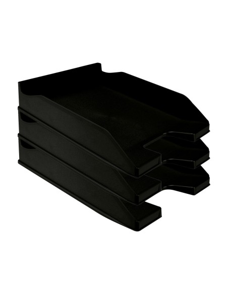 BANDEJA SOBREM.PLASTICO Q-CON.NEGRO OPACO