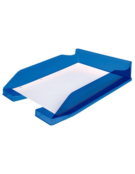BANDEJA SOBREM.PLASTICO Q-CON.AZUL TPTE.