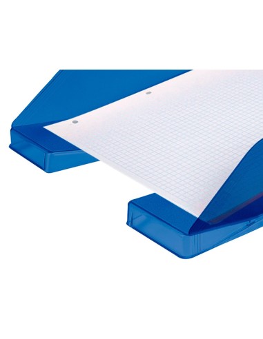 BANDEJA SOBREM.PLASTICO Q-CON.AZUL TPTE.