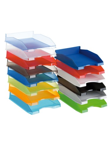 BANDEJA SOBREM.PLASTICO Q-CON.NARANJA TPTE.