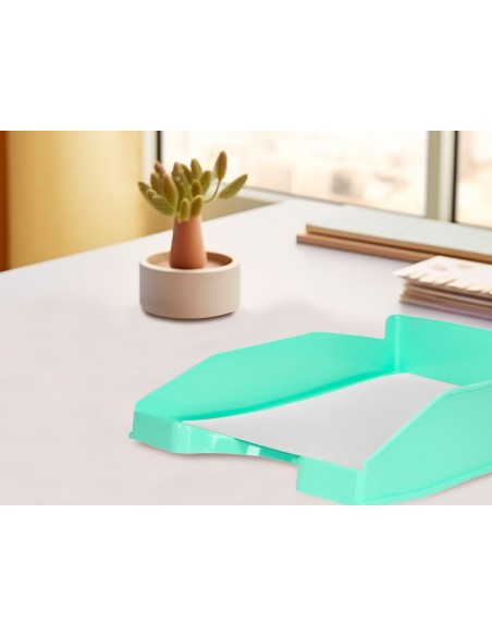 BANDEJA PLAST.Q-CON.VE. MENTA OPACO 240X70X340MM