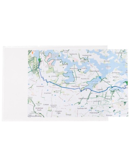 FUNDA PORTACARNET Q-CON.4º 140 MICRAS PVC TPTE.