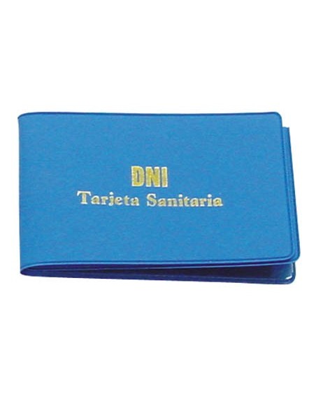 FUNDA PORTACARNET SEGURIDAD SOCIAL OPACA PVC
