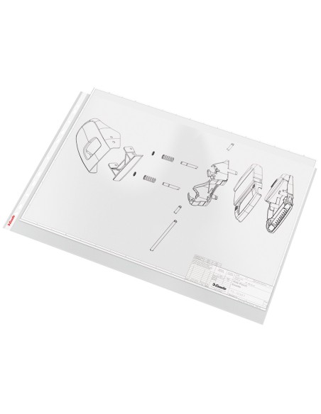 FUNDA MULTITALADRO ESSELTE DIN A-3 80MC PACK 10 UDS.