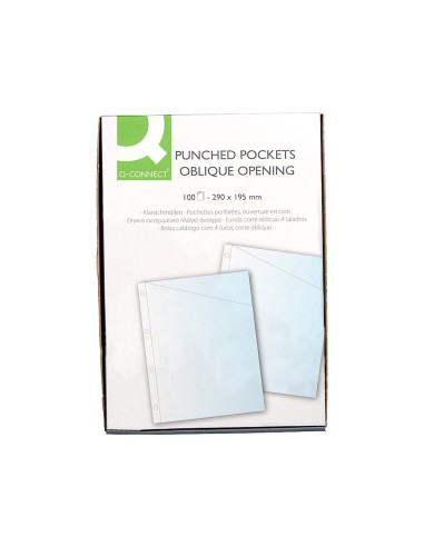 FUNDA Q-CON.CORTE OBLICUO 4 TAL.PVC 90 MY 100UD**44259