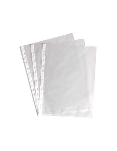 FUNDA MULTITAL.FL.REFORZADA P.V.C. 90 MC CRISTAL 100 UD**01046