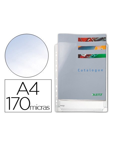 FUNDA MULTITAL.ESSELTE C/FUELLE DIN A4 PVC 170 MC PACK 5**52703