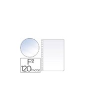 FUNDA MULTITALADRO ESSELTE FL PP 120MC CRISTAL 100 UD. 2