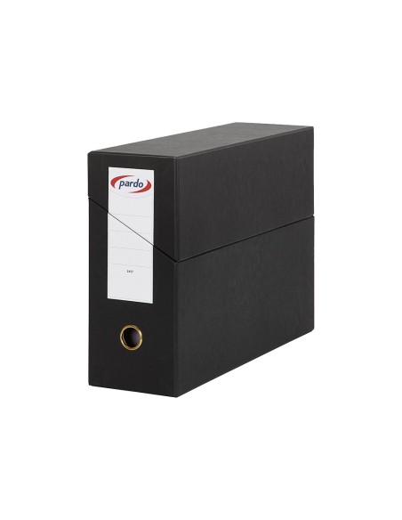 CAJA TRANSFERENCIA PARDO FL.FORRADO EXTRA DOBLE L.80MM C/TARJETERO NG