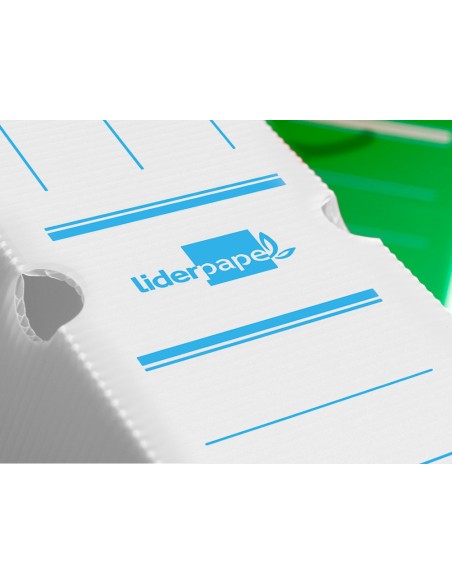 CAJA ARCHIVO DEFINITIVO PLASTICO BLANCO TAMAÑO 36X26X10 CM