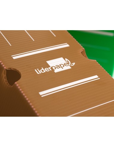 CAJA ARCHIVO DEFINITIVO PLASTICO MARRON TAMAÑO 36X26X10 CM