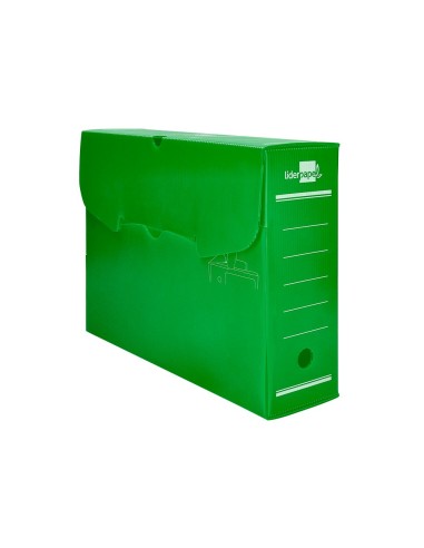 CAJA ARCHIVO DEFINITIVO PLASTICO VER TAMAÑO 36X26X10 CM