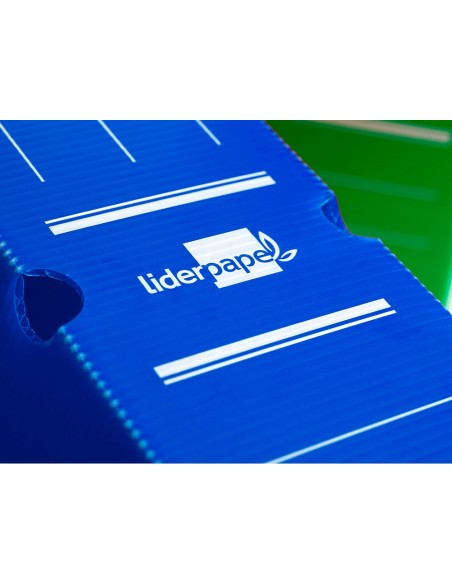 CAJA ARCHIVO DEFINITIVO PLASTICO AZUL TAMAÑO 36X26X10 CM