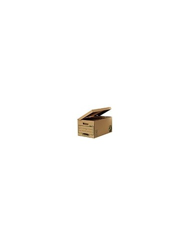 CAJON FELLOWES CARTON RECICLADO CAP. ARCHIVADORES 6UD. 80MM