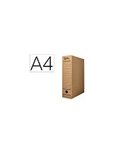 CAJA ARCHIVO DEF A4 CARTON RECICL 325G LOMO 82MM KRAFT 325X82X250MM 2