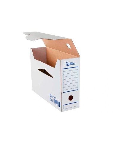 CAJA ARCH DEF AUT. FL. CARTON RECICL 325G LOMO 100MM BL.360X100X255MM