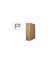 CAJA ARCH DEF FL. CARTON RECICL 325G  LOMO 100MM KRAFT 365X100X251MM 2
