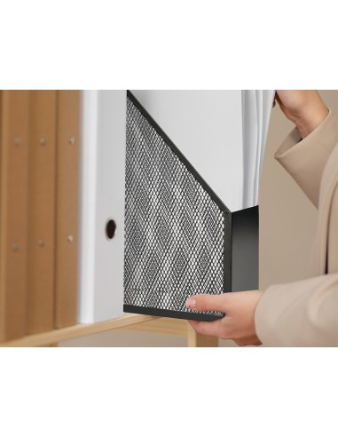 REVISTERO METALICO Q-CON.REJILLA GXA29 NEGRO 87X295X250MM