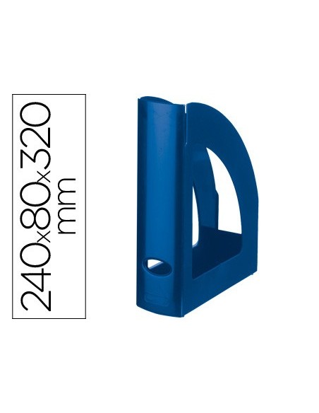 REVISTERO PLASTICO AZUL OPACO