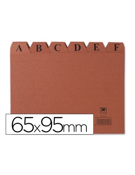 INDICE FICHERO CARTON Nº 1 TAMAÑO 65X95