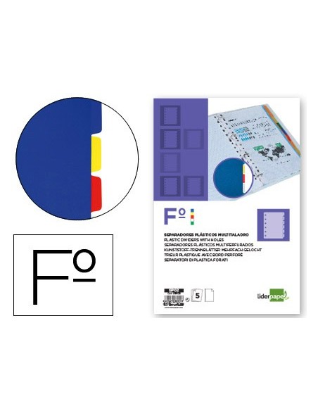 SEP.LIDERPAPEL PLASTICO JUEGO 5 SEP.FL.16 TAL.