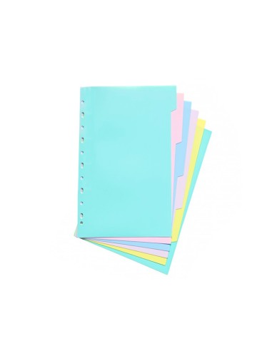 SEP.CARCHIVO PP. SOFT EXTRA FUERTE A4 MULTITALADRO JUEGO 6 POSICIONES