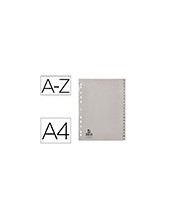 SEP.ALFABETICO Q-CON.PLASTICO A-Z DIN A4 MULTITAL. 2