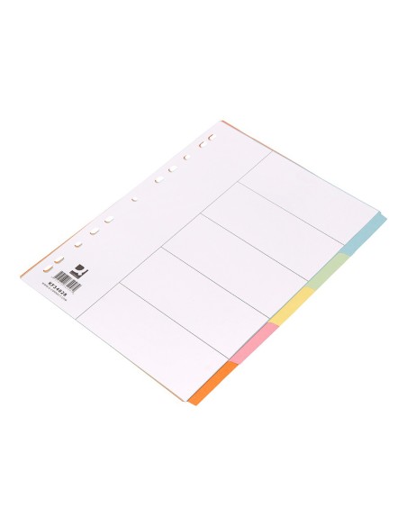 SEP.Q-CONNECT CARTULINA JUEGO 5 SEP.DIN A4 MULTITAL.