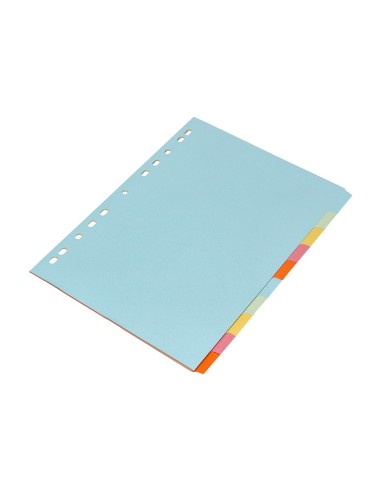 SEP.Q-CONNECT CARTULINA JUEGO 10 SEP.DIN A4-MULTITAL.