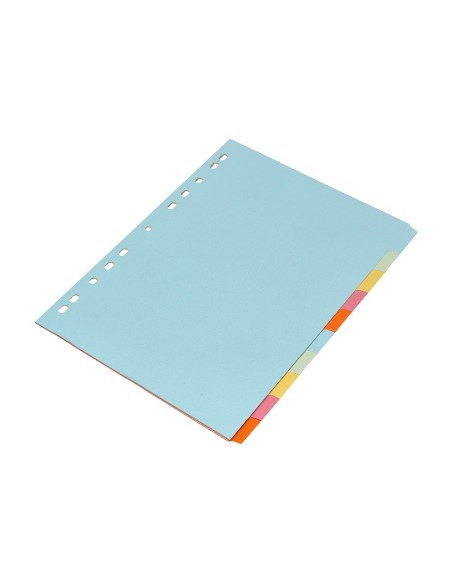 SEP.Q-CONNECT CARTULINA JUEGO 10 SEP.DIN A4-MULTITAL.