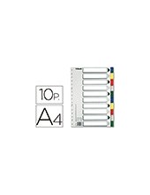 SEPARADOR ESSELTE PLASTICO JUEGO 10 SEPARADORES A4C/5 MULTITALADRO 2